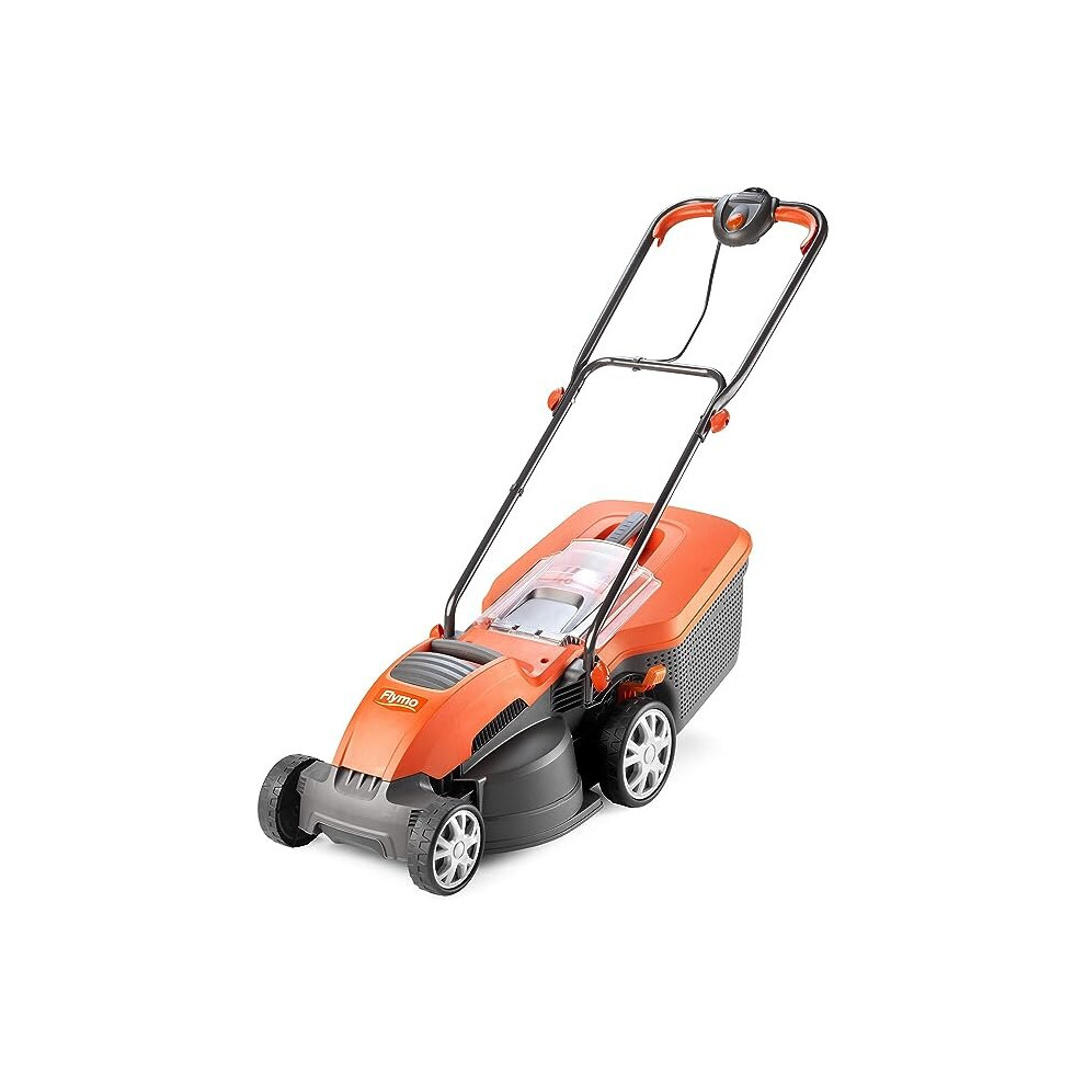 Flymo Speedi-Mo 360VC Electric Rotary Lawn Mower, 1500W, 36cm Cutting Width, 40 L Grass Box, 967663301