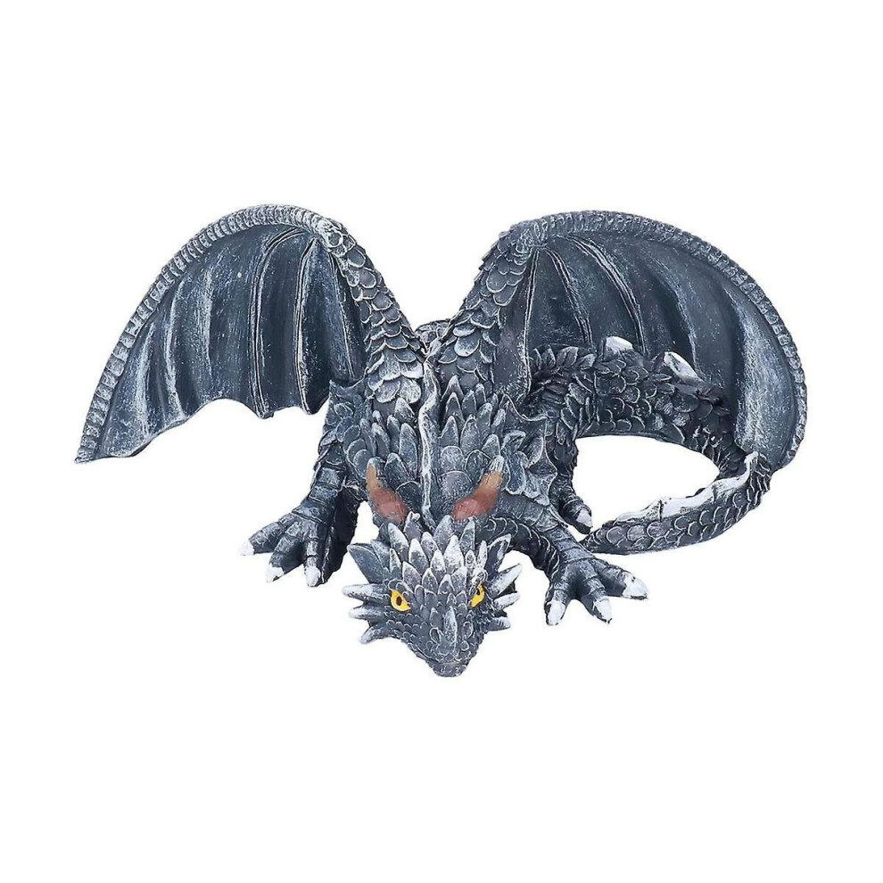 Garden Big Squatting Dragon Sculpture Statue Garden Dragon Sculpture Outdoor Gothic Decor