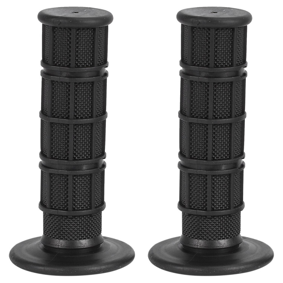 Motorcycle Grips Handlebar Grips Motorcycle Scooter Quad 24Mm Rubber Motocross Black 4800084653460