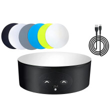 Rotating Display Stand, 360 Degree Automatic Mute Spin Turntable for Photography Display,figures An