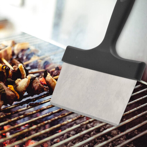 Versatility Griddle Cleaning Kit Grill Cleaner Tool Set for Hot Or Cold Surfaces Scraper Cleaning B 2