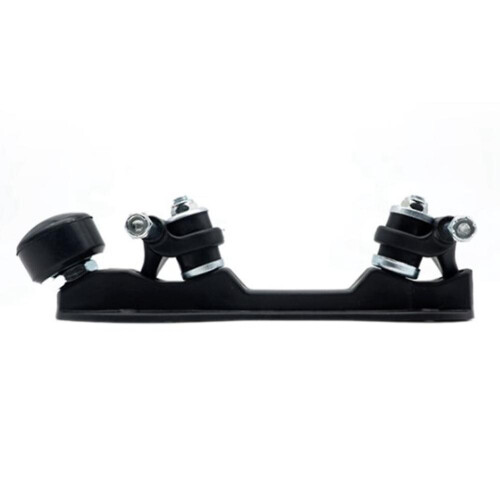 Roller Skate Base Four-wheel Two-row Skate Bracket Skate Base Bottom Plate with Roller Skate Toe St 2