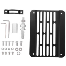 New Front Bumper Tow Hook License Plate Frame Holder Relocator Mounting Bracket Compatible with Wrx Sti 2015-up