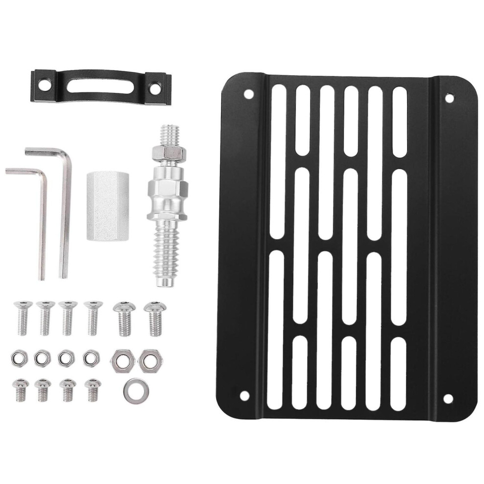 New Front Bumper Tow Hook License Plate Frame Holder Relocator Mounting Bracket Compatible With Wrx Sti 2015-Up 4800084651510