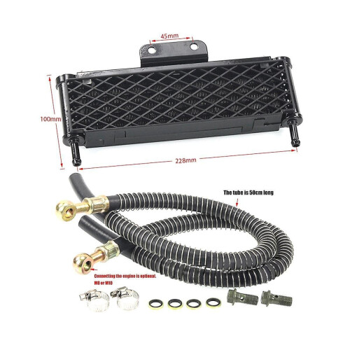 Motorcycle Radiator M8 Interface Engine 50-160cc Atv Oil Cooling 1