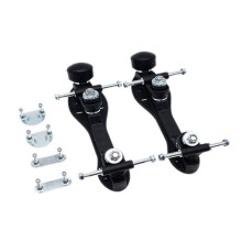 Roller Skate Base Four-wheel Two-row Skate Bracket Skate Base Bottom Plate with Roller Skate Toe St