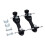 Roller Skate Base Four-wheel Two-row Skate Bracket Skate Base Bottom Plate with Roller Skate Toe St 1
