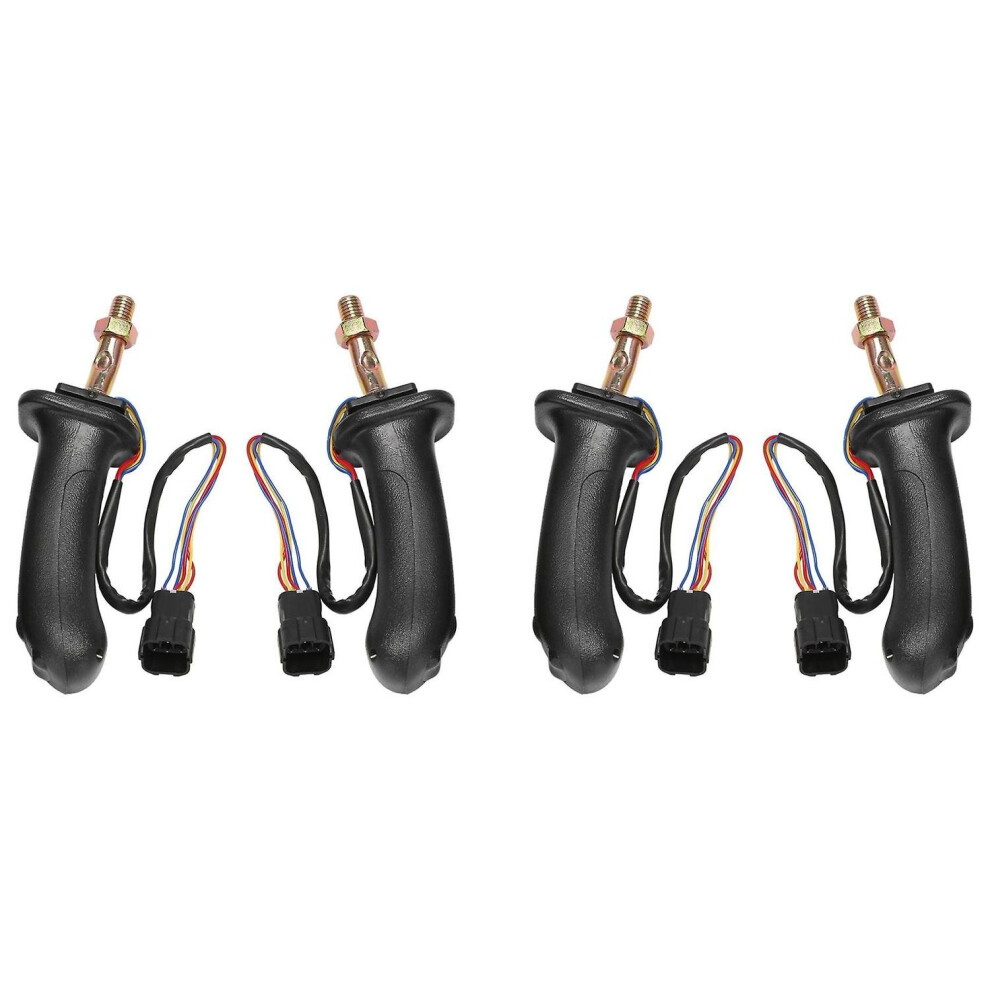 2Pcs L+R 3 Buttons Excavator Joystick Compatible With Daewoo Doosan Dh Dx150 215 4800084647681
