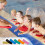 600 Pcs Colored Paper Waterproof for Activities, Adhesive Colored 5