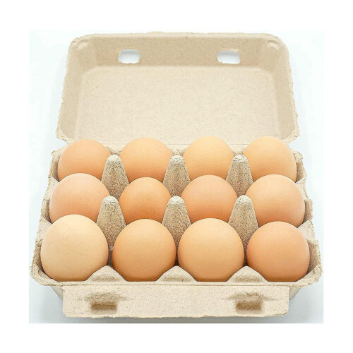 Classic 3x4 Style Egg Cartons - Holds 12 Eggs, -friendly Material (30pcs) 2