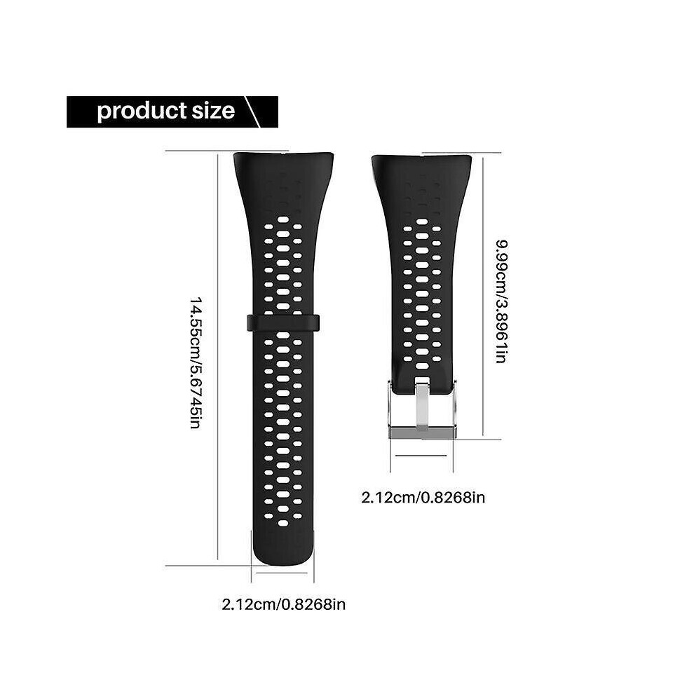 Silicone Wrist Strap Bracelet Compatible With Polar M400 M430 Gps Sports Smartwatch Replacement Wristband Watch Not,Specified 4800084649531