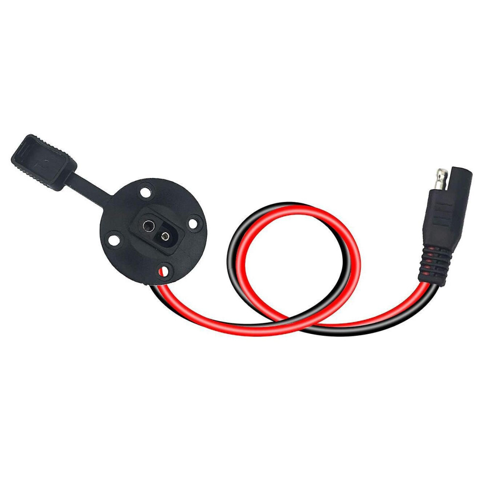 Sae Connector - Sae Power Socket Sidewall Port, Solar Weatherproof Sae Quick Connect Solar Panel Mo 4800084649593