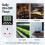 24 Hour Digital Electric Timer Plug Socket with Countdown and On-off Repeat Cycle Timer for Home Ap 3