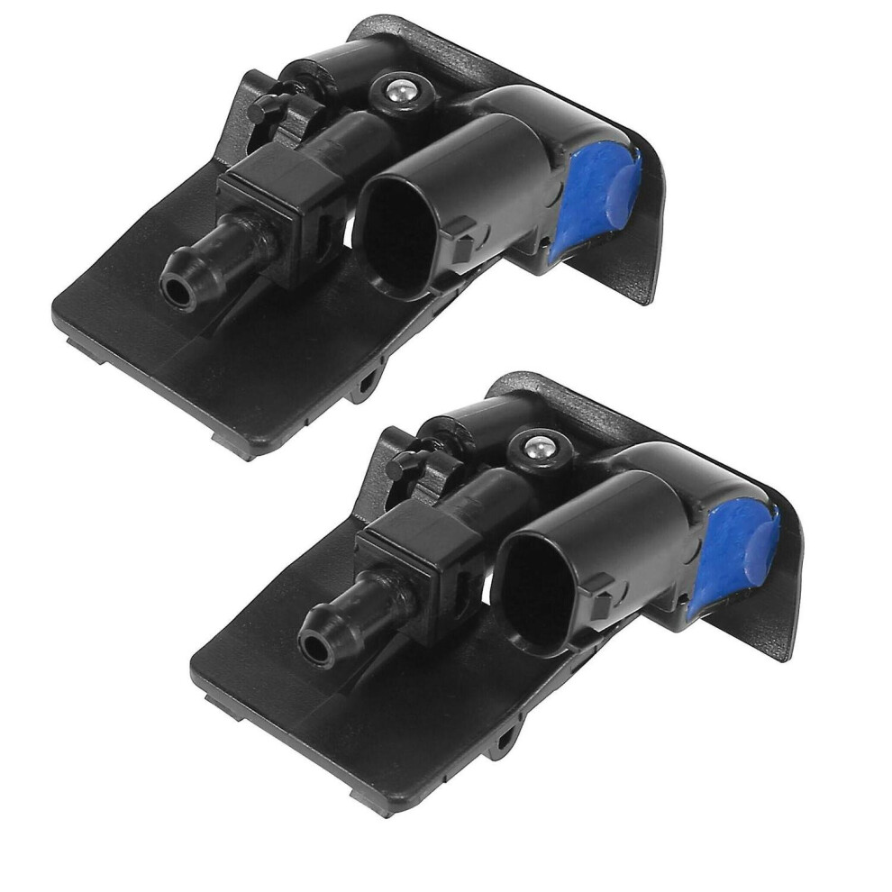 2X New Windshield Washer Sprayer Nozzle Windscreen Nozzle Jet 61667161469 Compatible With - X5 E70 2006 - 2010 4800084652449