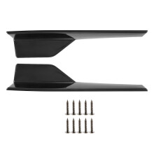 Side Skirts Fits Universal Vehicles Black 450mm Exterior Side Bottom Line Extensions Splitter Lip C