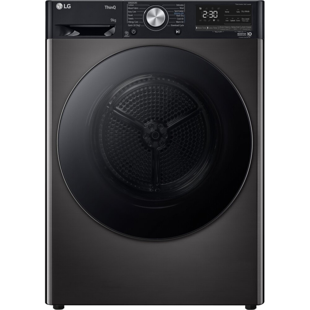 LG FDV909BN Heat Pump Tumble Dryer