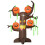 HOMCOM Inflatable Halloween Ghost Tree Pumpkins LED Lights 2