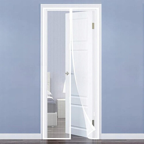 GEEZY (White) GEEZY Magnetic Mesh Insect Curtain | Fly, Bug & Mosquito Screen 2