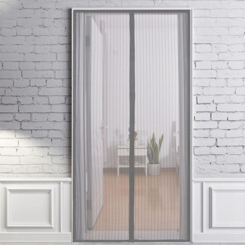 GEEZY (Grey) GEEZY Magnetic Mesh Insect Curtain | Fly, Bug & Mosquito Screen 2