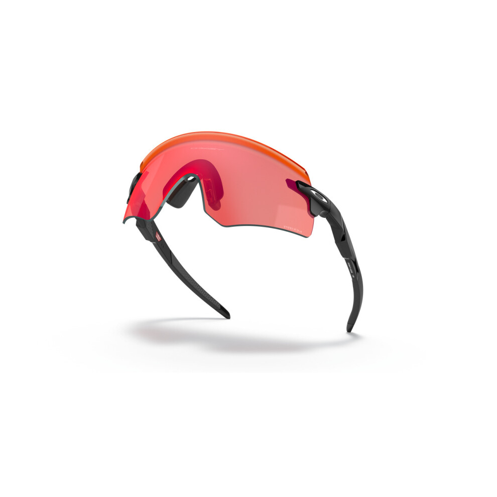 (Field Lenses, Polished Black Frame) Oakley Encoder Sports Sunglasses Square Stylish Driving Fashion Frame Glasses