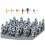 45Pcs Star Wars 501st Clone Troopers Rex Minifigures Kids Toy (Excludes base) 1