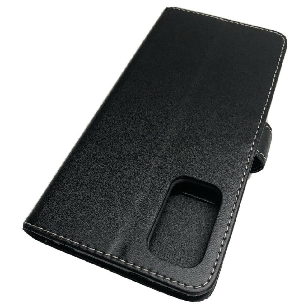 (Black) For Nokia XR21 Phone Case, Cover, Flip Wallet, Folio, Leather /Gel