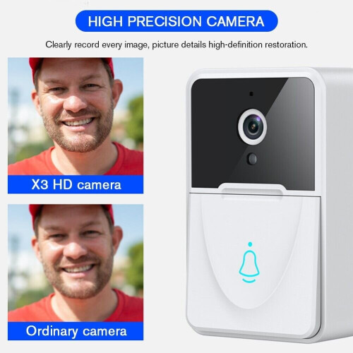 Smart Wireless WiFi Video Doorbell Phone Camera Door Bell Ring Intercom Security 2