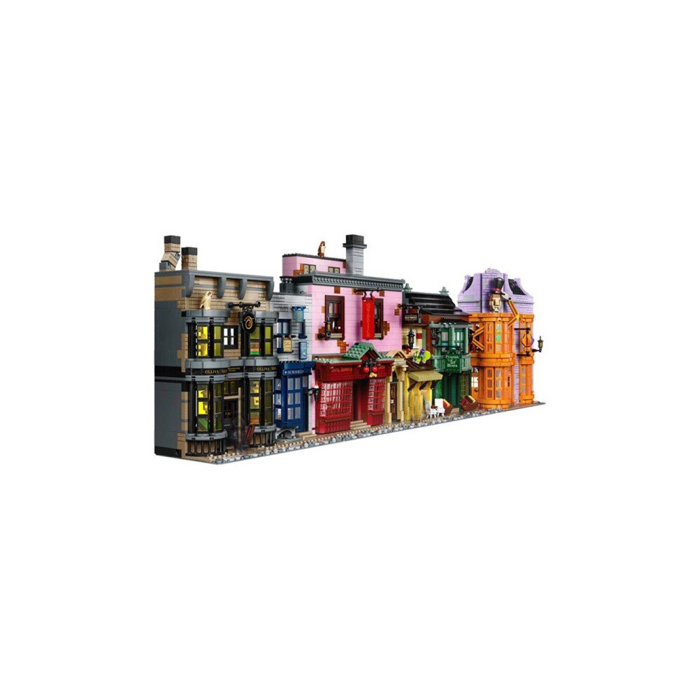 Diagon Alleys Building Blocks Set House Architecture Model Bricks Toys for Kids