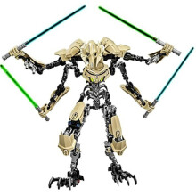 General Grievous with Lightsaber Hilt Action Figure - Building Block Toy, Combat Weapon Model (246274)
