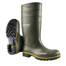 (15 UK) Mens Dunlop ACIFORT HEAVY DUTY Wellington Green