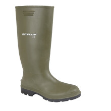 (8 UK) Mens Dunlop PRICEMASTOR Contract Wellington Green