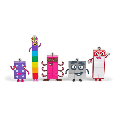 Learning Resources Numberblocks Friends Six to Ten Play Figures 1