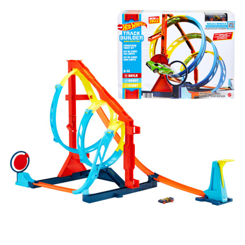 Hot Wheels Hot Wheels Track Builder Unlimited Corkscrew Twist 1
