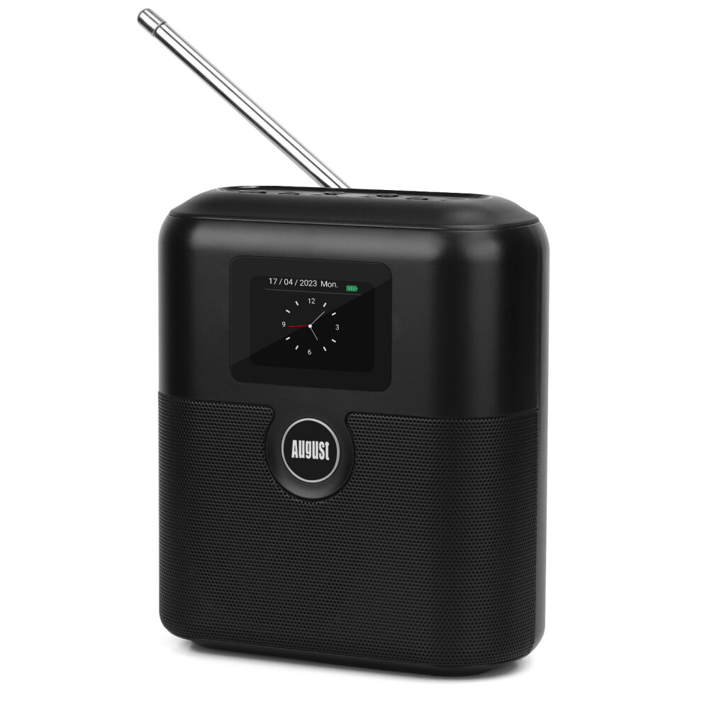 Dab+ Fm Portable Radio Bluetooth Speaker Dual Alarm Clock 5053047010292