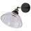 Living And Home (#2) Industrial 1-Light Wall Lamp with Clear Glass Shade 4
