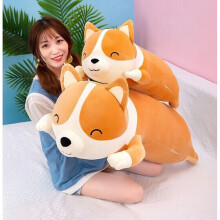 Corgi Hund Großer Riese Squishmallow Plüschtier Plushie Stofftier Kissen 60CM