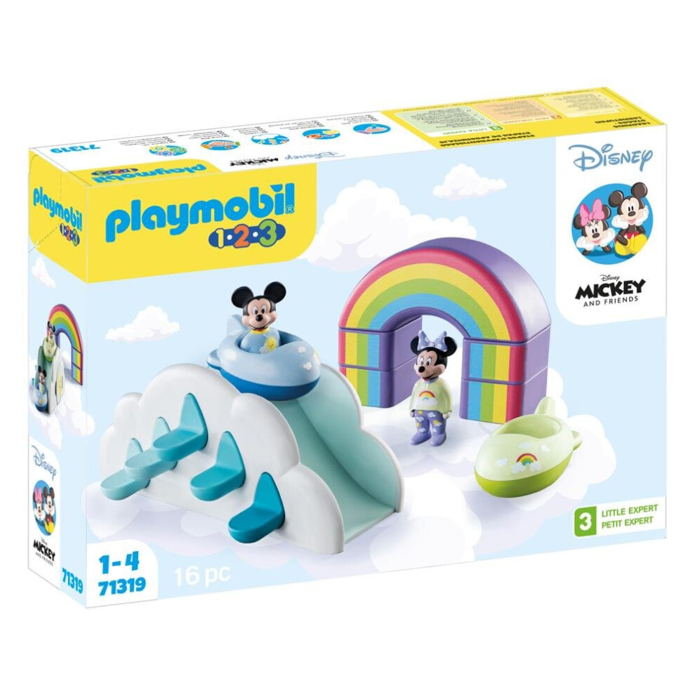 Playmobil 71319 Disney Infant Mickey's And Minnie's Home In The Clouds