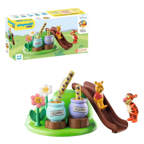 PLAYMOBIL Playmobil 1.2.3 & Disney: Il Giardino delle Api di Winnie e Tigro 1