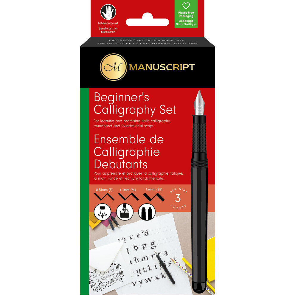 Beginners Calligraphy Set -Left-handed