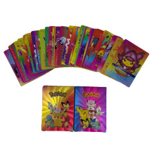 2023 Version Pokemon Rare Collection Trading TCG GX Bundle X 55Pcs Colorful Rainbow Cards