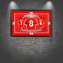 Barnsley The Tykes Football Shirt Clock Gift
