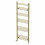 DuraTherm Heated Towel Rail Brushed Brass 1600 x 600mm Flat 4