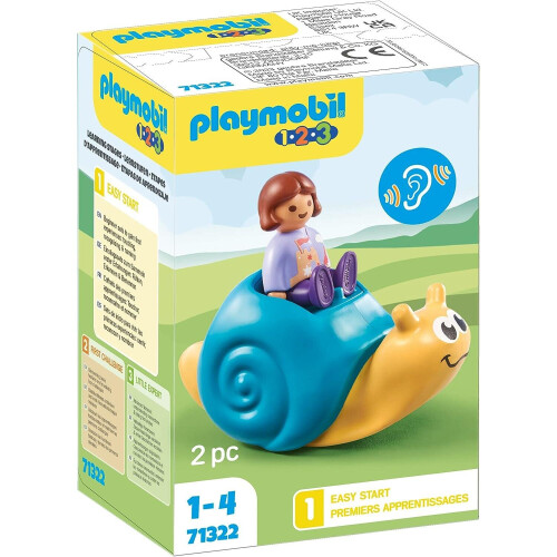 PLAYMOBIL PLAYMOBIL 71322 123 Rocking Snail