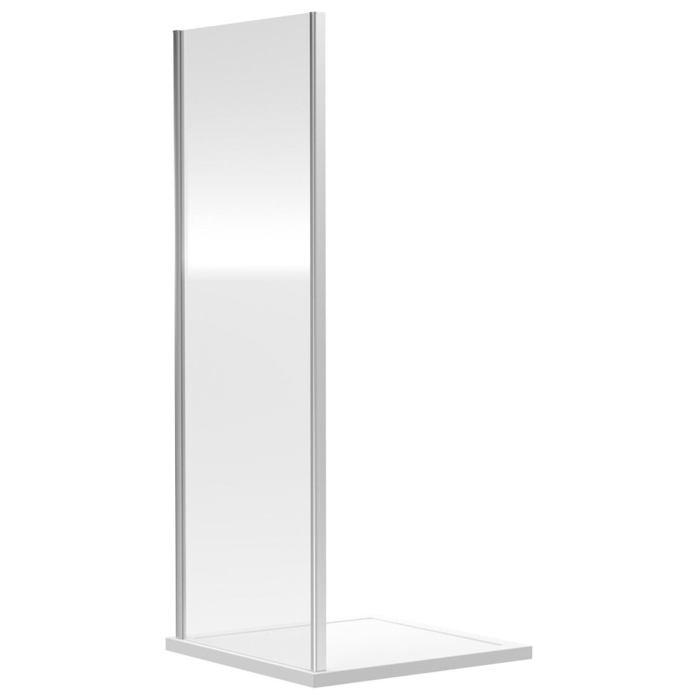 Luxura Side Panel 700Mm - 6Mm Chrome 5056211822066
