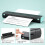 M08F Bluetooth Wireless Handheld Portable Thermal Printer(Black A4 Version) 2