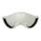 FloPlast Half Round Gutter 90° Bend, White 112mm 1