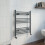 DuraTherm Curved Heated Towel Rail Anthracite - 750 x 600mm 2
