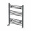DuraTherm Curved Heated Towel Rail Anthracite - 750 x 600mm 3