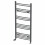 DuraTherm Curved Heated Towel Rail Anthracite - 1200 x 600mm 3