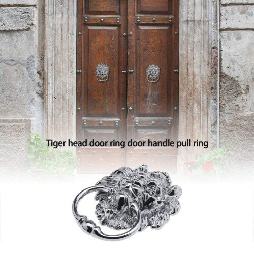 2Pcs Tiger Antique Design Front Door Knocker 1